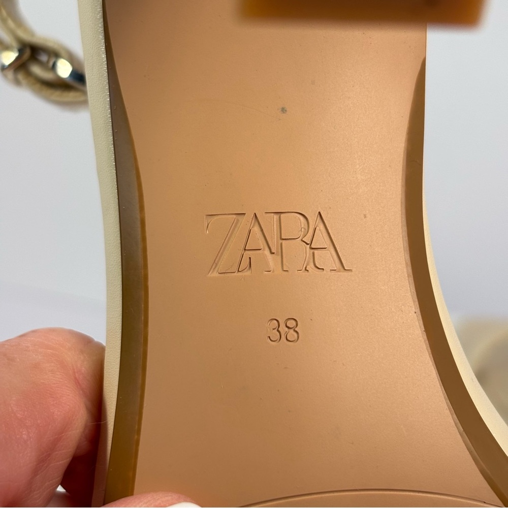 Zara Cream Heels - Picture 5 of 6